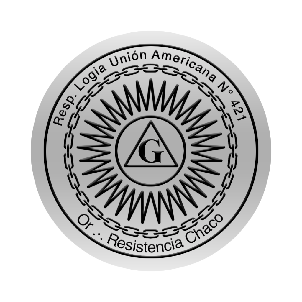 Escudo de nuestra Respetable Logia Unión Americana 421